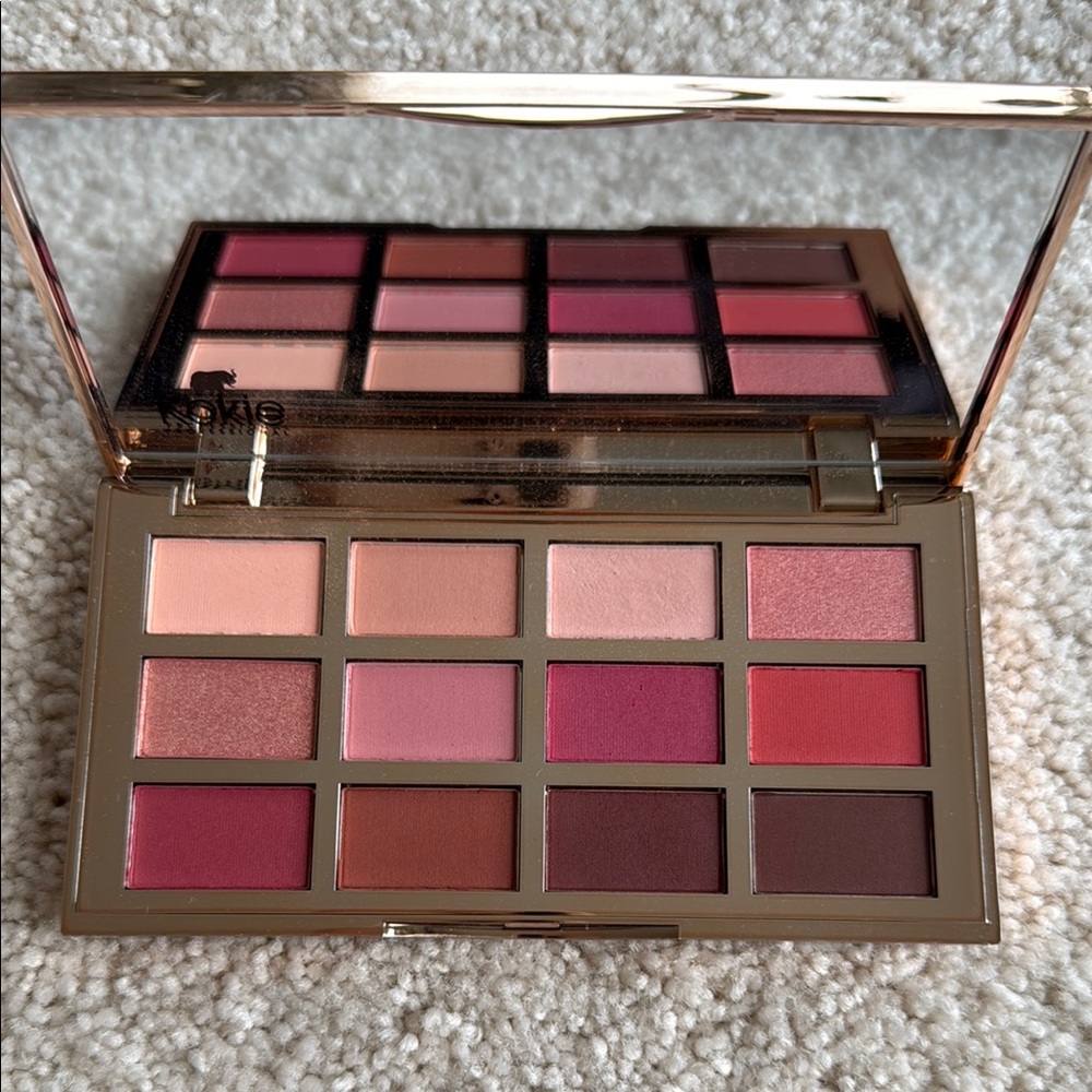 Kokie Artist Eyeshadow Palette - Pink and Red Shades